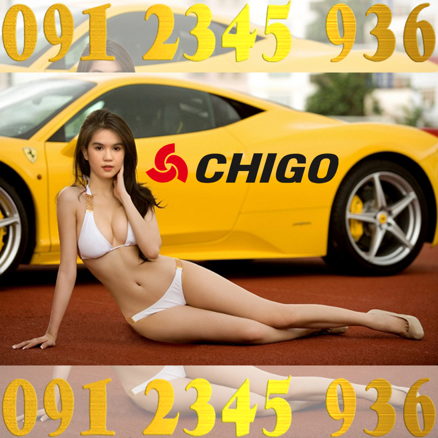 Điều khiển CHIGO [HÀNG ĐẸP] cho điều hòa. (Mẫu số 2)