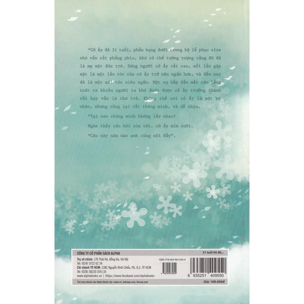 Sách Alphabooks - 31 Tuổi Thì Đã Làm Sao?