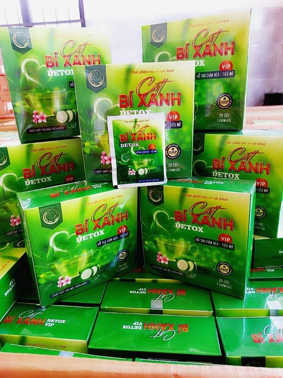 detox giảm cân cốt ,bí xanh