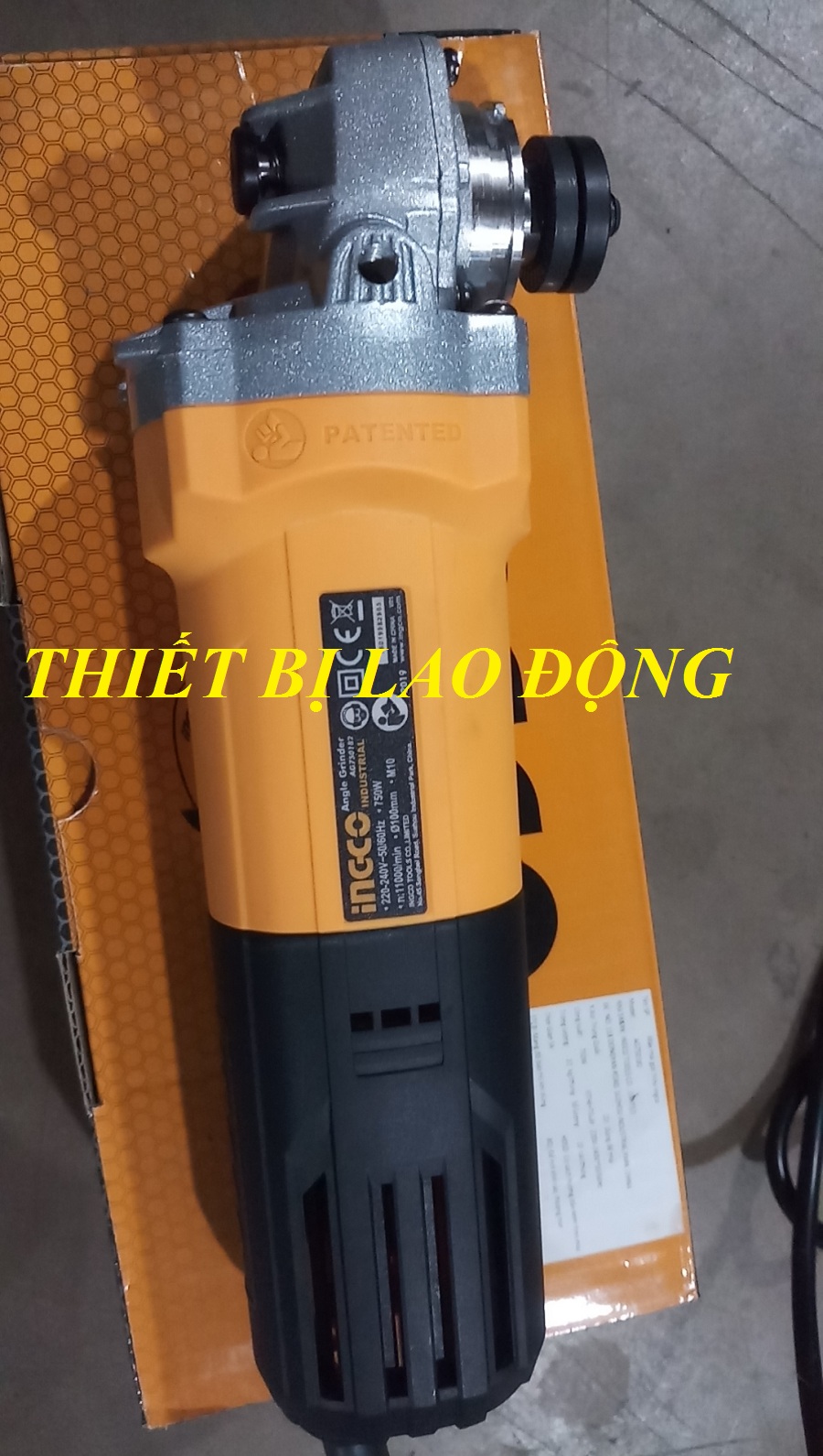750W Máy mài góc hiệu Ingco AG750182