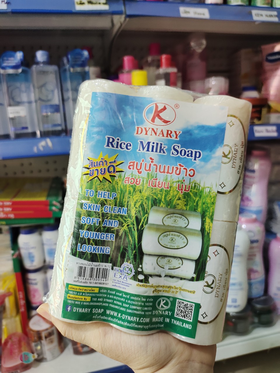 Xà phòng sữa dê thái lan