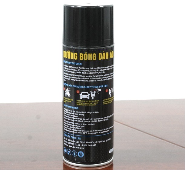 Chai dưỡng bóng dàn áo GoRacing (400ml) 340005