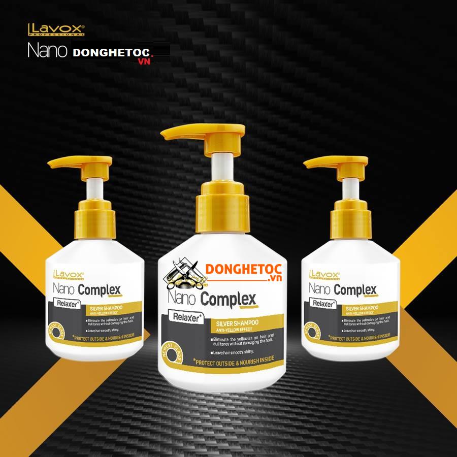 Dầu Gội Khử Vàng NANO COMPLEX 200ML