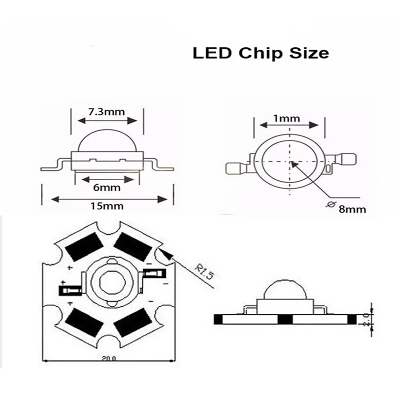 [HCM]2 Led uv cực tím