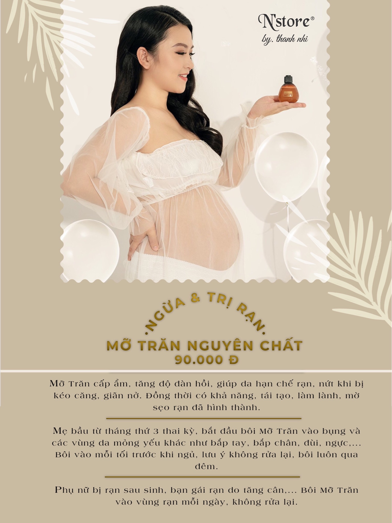 Mỡ Trăn Nguyên Chất Nstore by Thanh Nhi