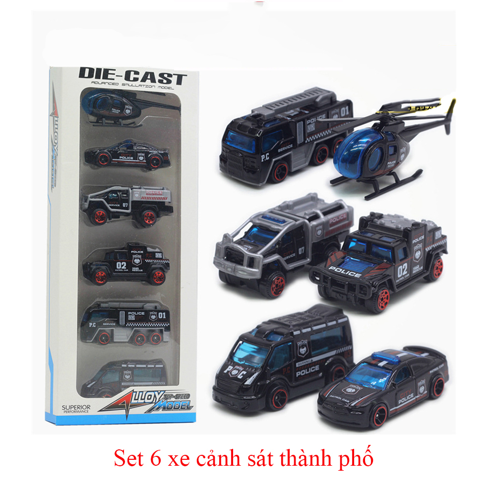 Mô Hình Xe Cấp Cứu  Xe Cảnh Sát 136  mo hinh xe cap cuu xe canh sat 1 36