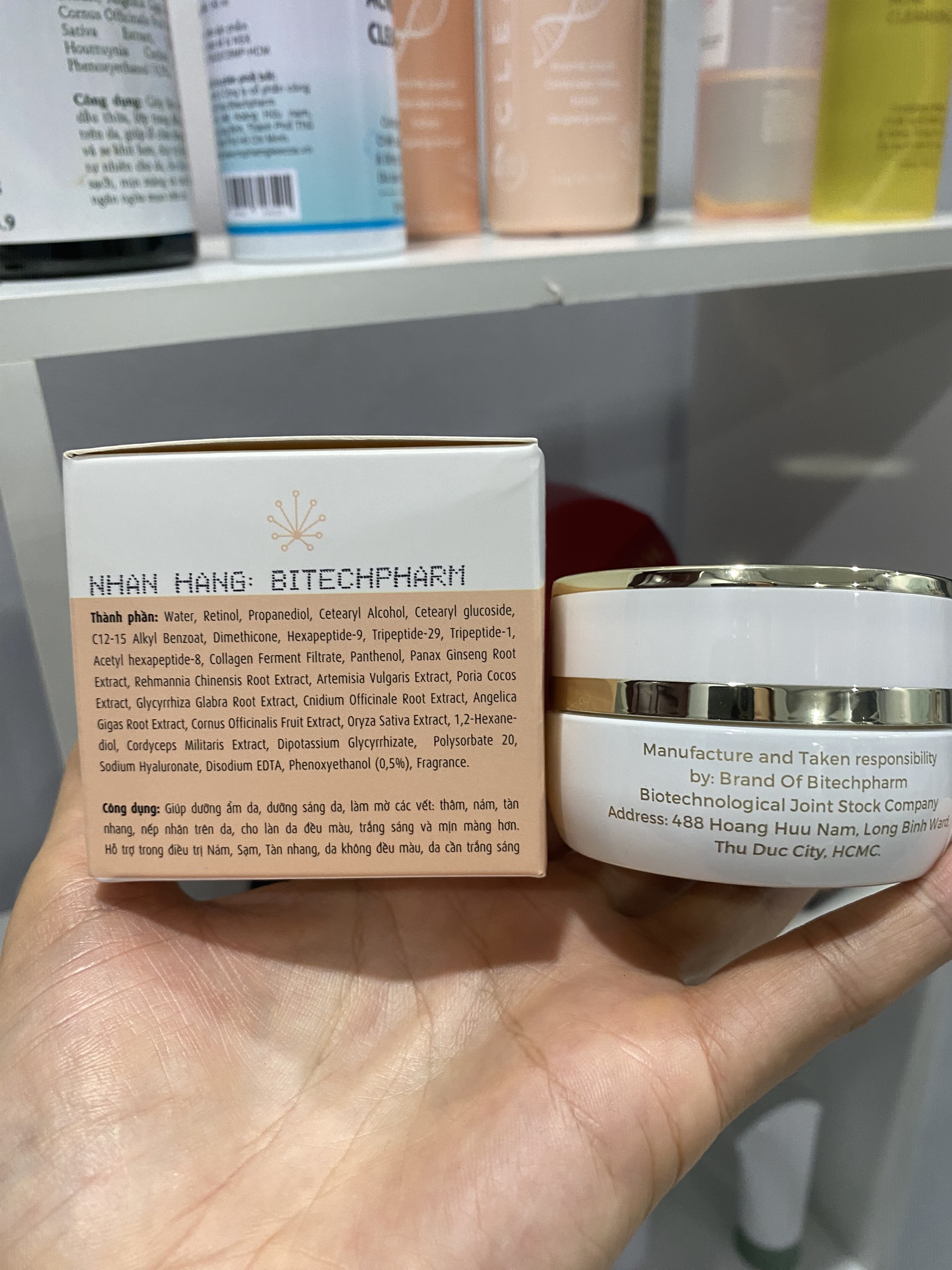 Kem Nám Đêm Retinol Night Cream 30gr