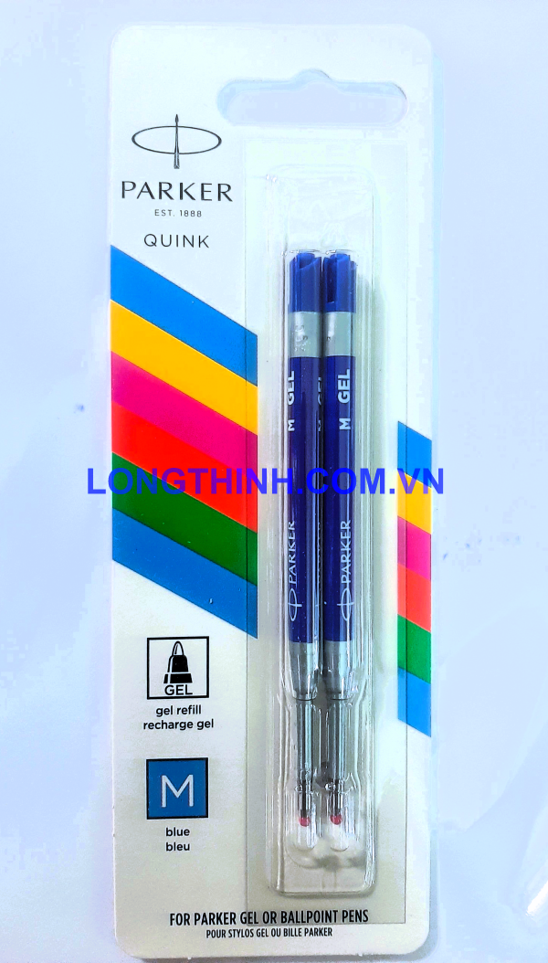 Ruột bút gel cao cấp Parker 0.7mm Blue