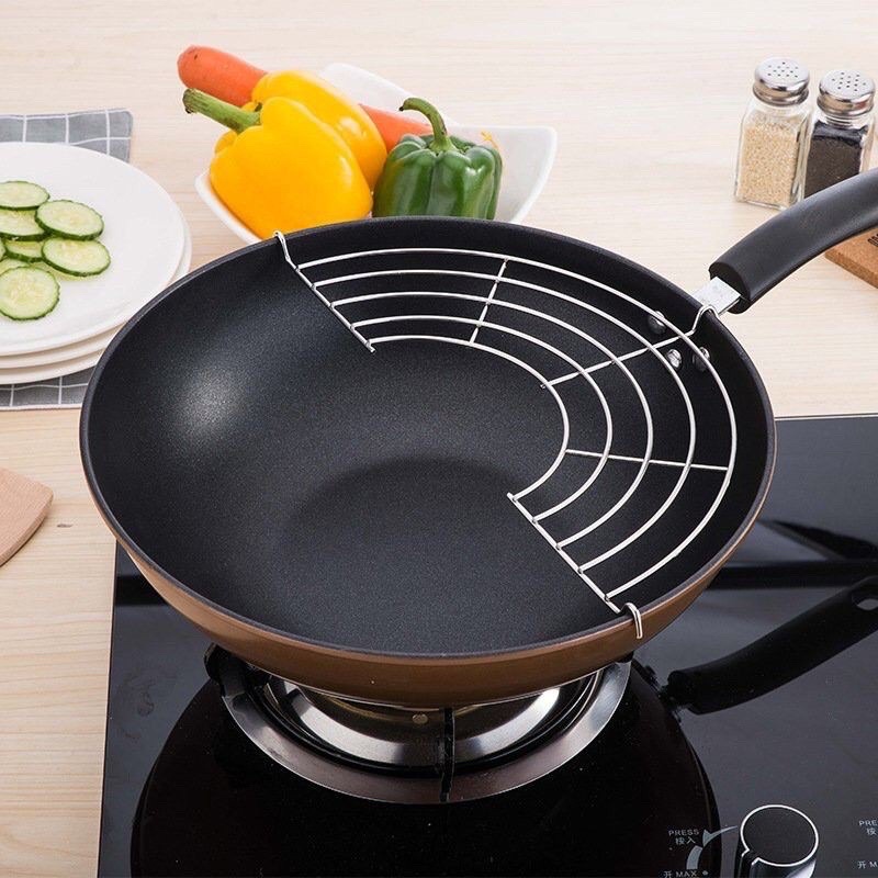 Vỉ gác chảo inox cao cấp 30cm