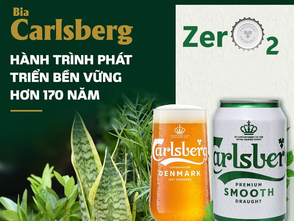 [Siêu thị WinMart] -Bia Carlsberg Smooth Draught lon 330ml