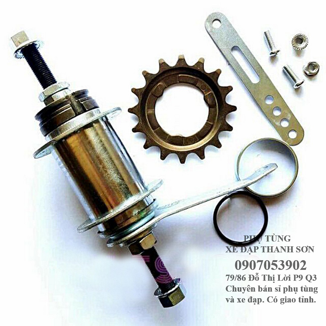 Đùm Sau Xe Đạp FIXED GEAR single (Moay Ơ) 32/36 lỗ CAO CẤP