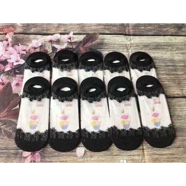 Set 10 Đôi Tất Hài Ren Công Chúa >:)