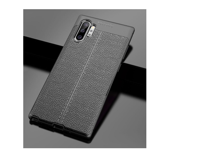 ốp lưng silicon dẻo vân da cho Sam Sung galaxy Note 10 plus