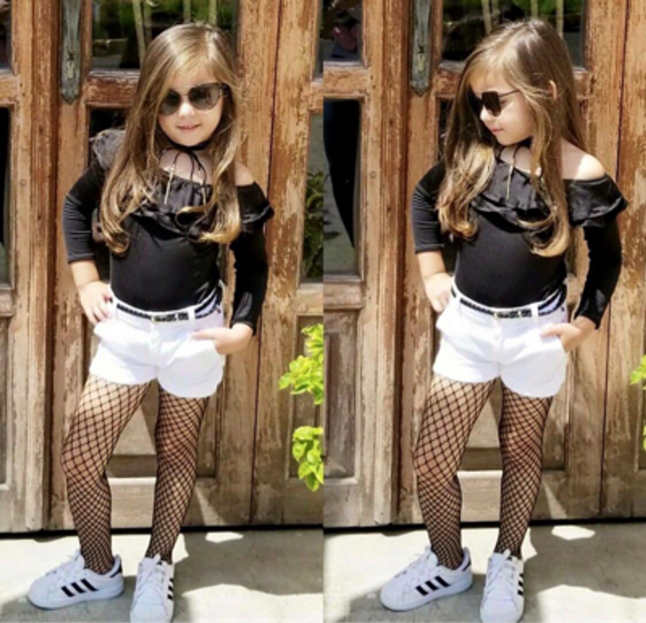 Combo 02 Quần Tất Lưới 3D Cho Bé