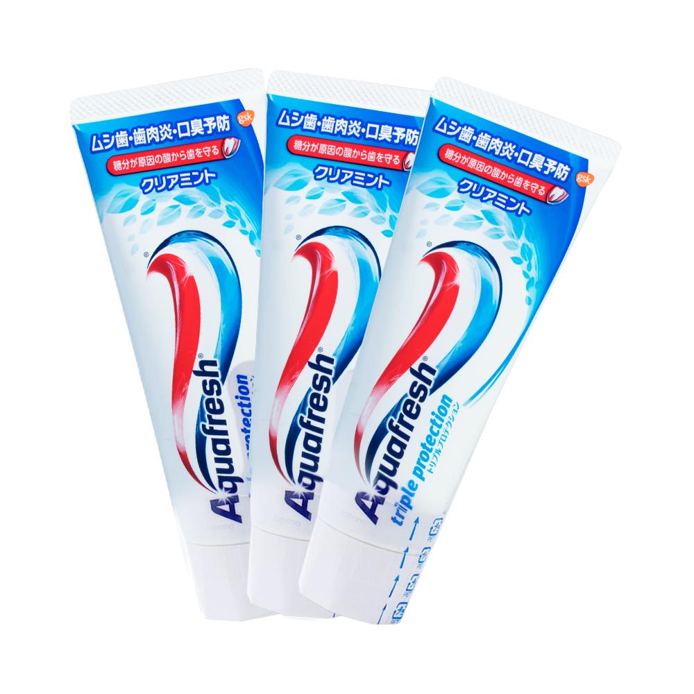 [HCM]Kem đánh răng Aquafresh Bạc Hà Nhật Bản