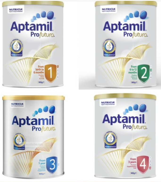 [HÀNG ÚC] Sữa Aptamin Pro Úc 900gr Số 1.2.3.4