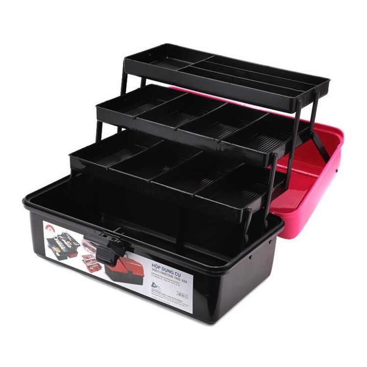 [HCM]HỘP DỤNG CỤ ĐA NĂNG 3 NGĂN NẮP ĐỤC