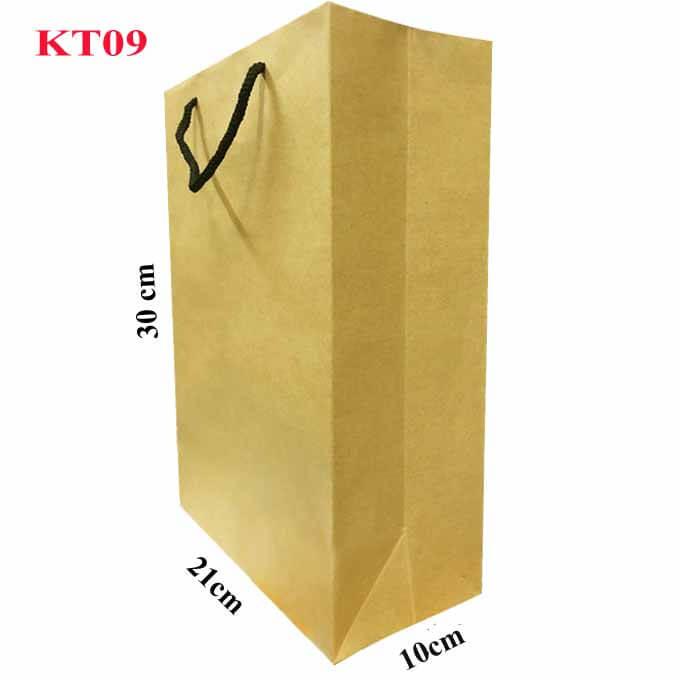 Combo 50 túi kraft trơn kt09