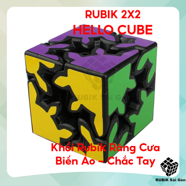 Rubik Biến Thể Gear Shift Hello Cube Rubic Ma Thuật Biến Dạng Đẹp Khó Nâng Cao Sáng Tạo Xoay Mượt Đồ Chơi Thông Minh