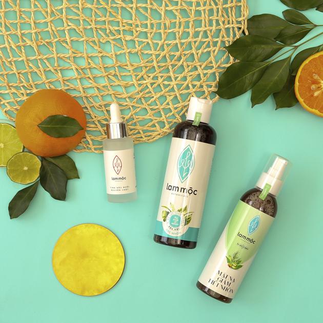 Bộ sản phẩm Tóc Bồng Bềnh - Lam Mộc
