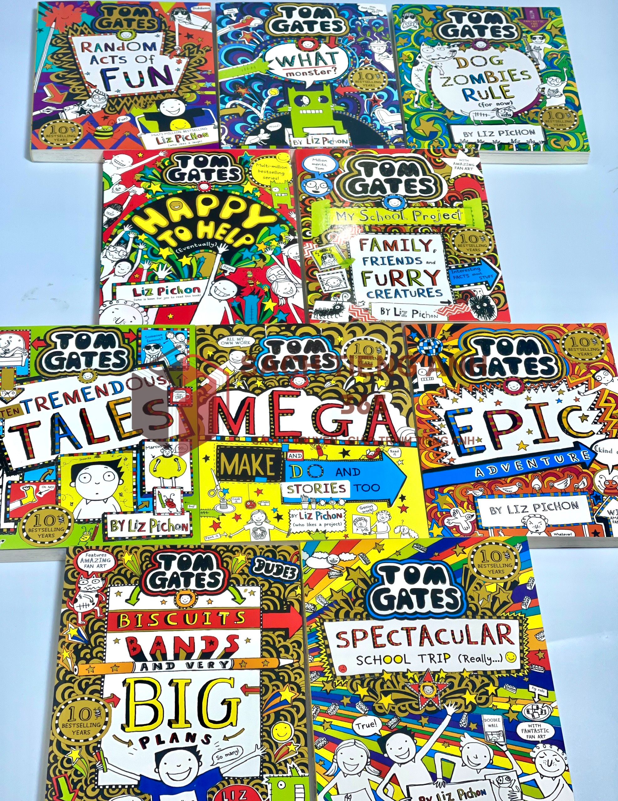 Tom Gates – Series 2 (10 Books)| Bản Nhập Khẩu