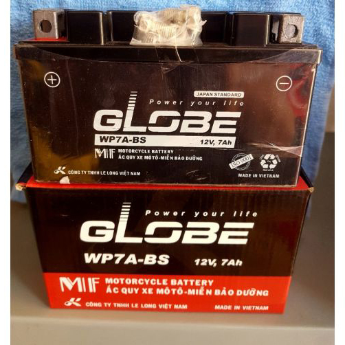Bình ắc quy GLOBE WP7A-BS 12V-7Ah