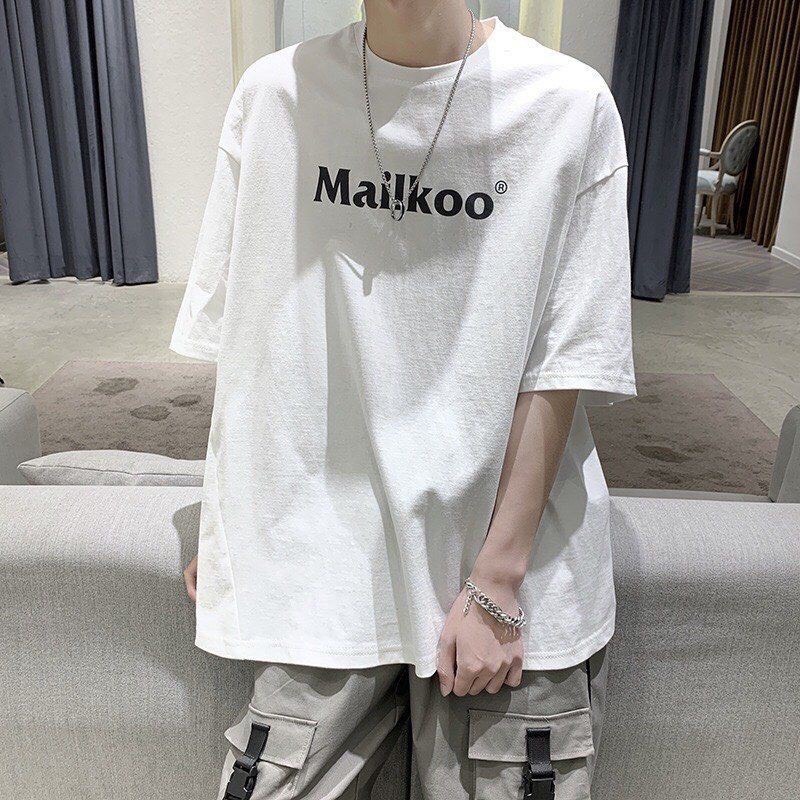 Áo thun mailkoo unisex from rộng cực hot trend 1redshop