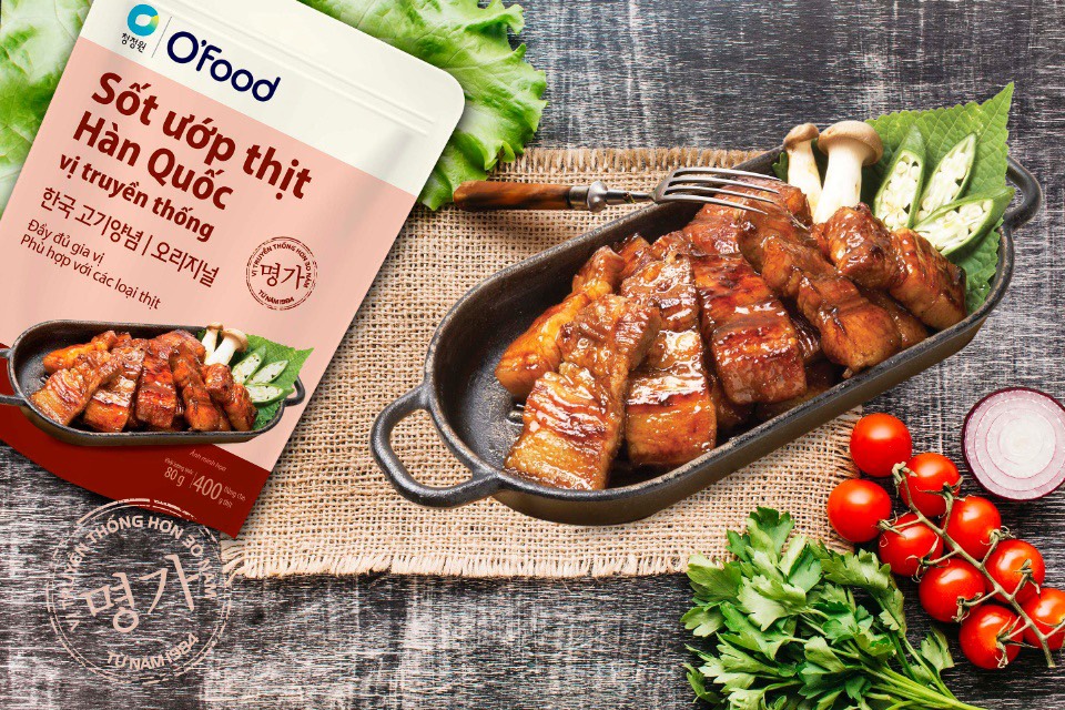 Sốt ướp thịt Hàn Quốc O'Food (80g)