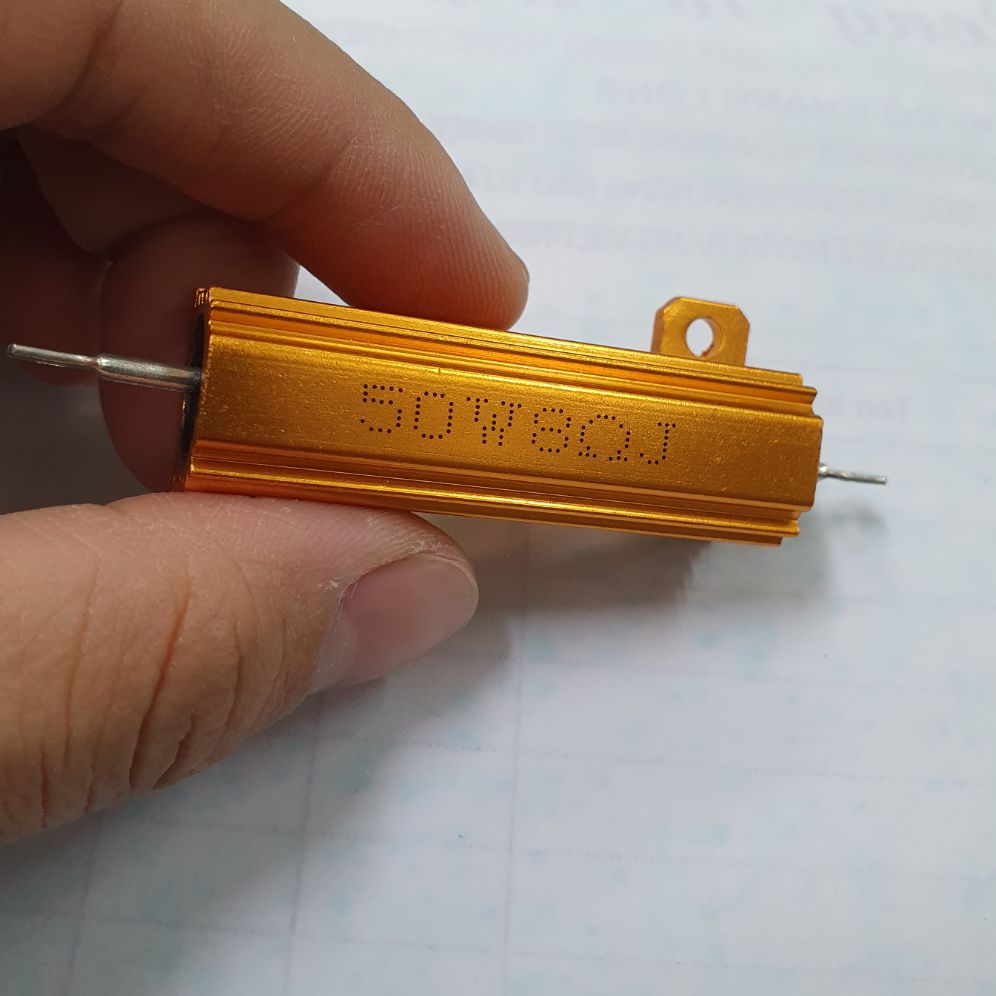 trở nhôm 8 ôm 50w