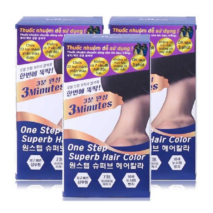 [HCM]Thuốc nhuộm tóc thảo dược Hàn Quốc Letmimo (1 gói x 20ml)