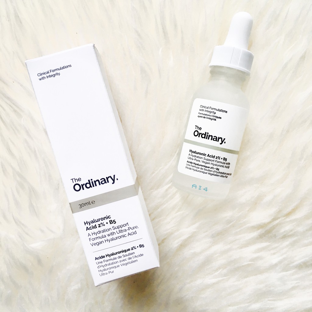 [HCM]Serum dưỡng ẩm đa cấp The Ordinary Hyaluronic Acid 2% + B5  Hydration Support Formula 30ml