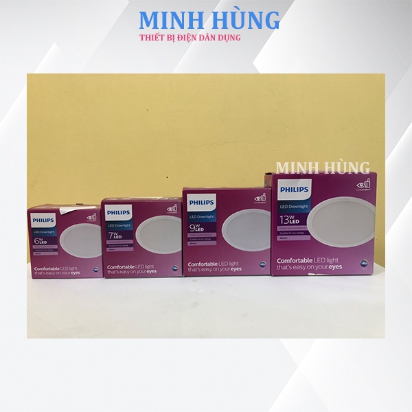 Đèn âm trần downlight PHILIPS Meson G3 7w - 9w - 13w