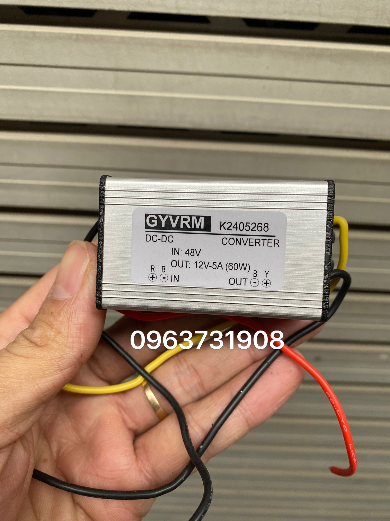 Bộ chuyển đổi dòng điện 48V xuống 12V 5A