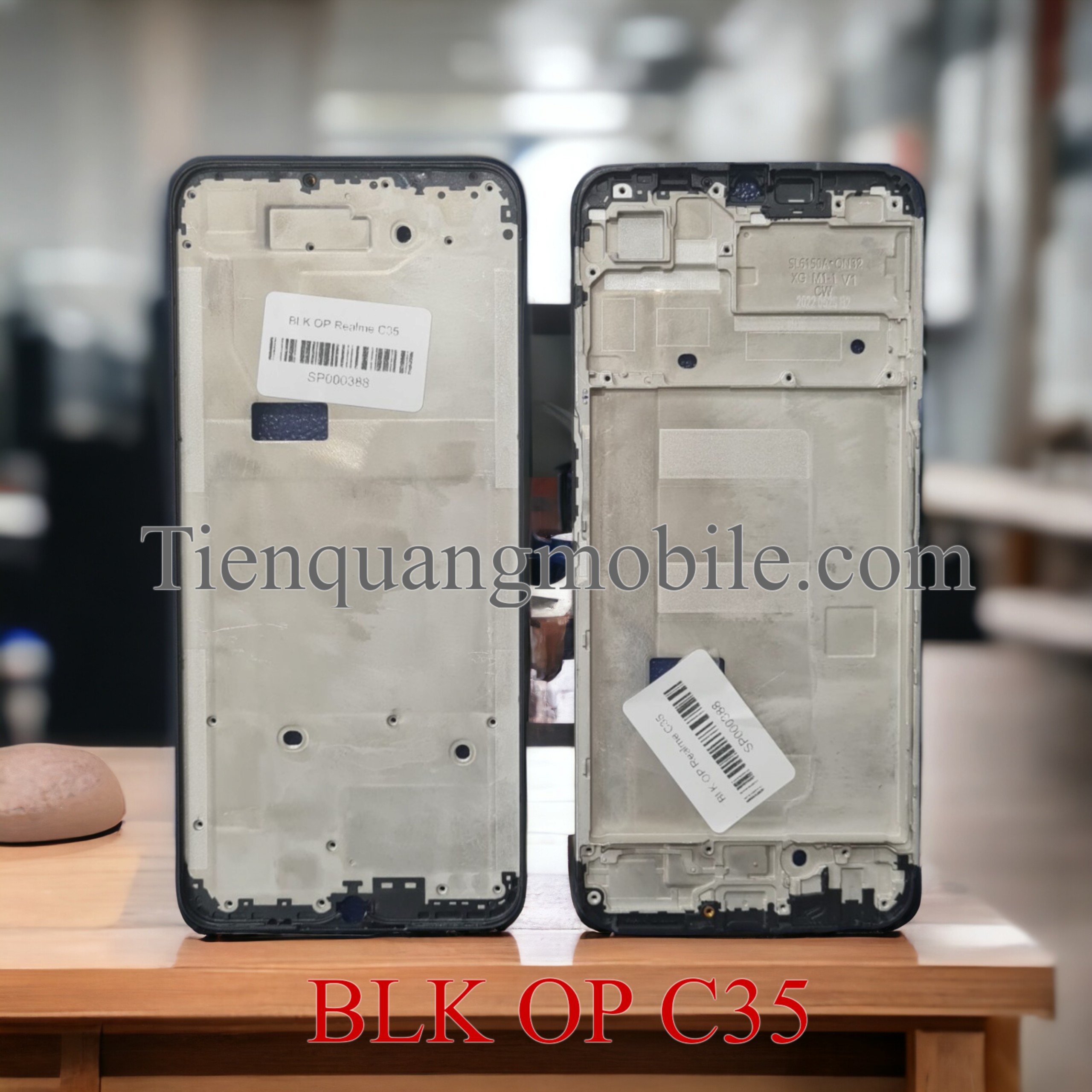 Bộ vỏ Oppo Realme C35 (gồm vỏ, khung xương, kính cam, khe sim)