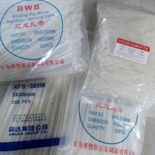 1000c dây thít buộc, gói quà tết 3x100mm