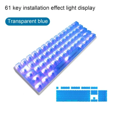 Cute keyboard cap 104Pcs/Set PBT Universal Backlit Key Cap Keycaps for Cherry Mechanical Keyboard Computer Peripherals for Cherry/Kailh/Gateron