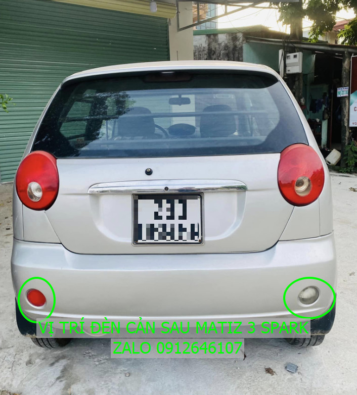 Đèn lùi, Đèn cản sau Matiz 3 Spark (giá/1 cái)