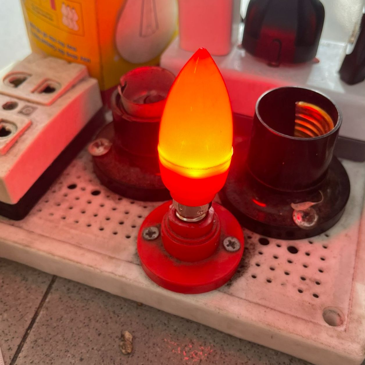 Bóng cà na ( ớt ) LED 1W siêu sáng