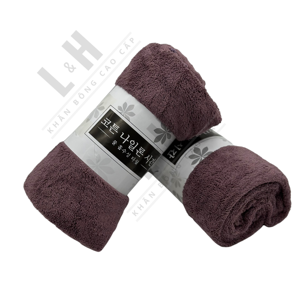 Khăn tắm lông cừu cao cấp, màu trơn, KT 50x100cm