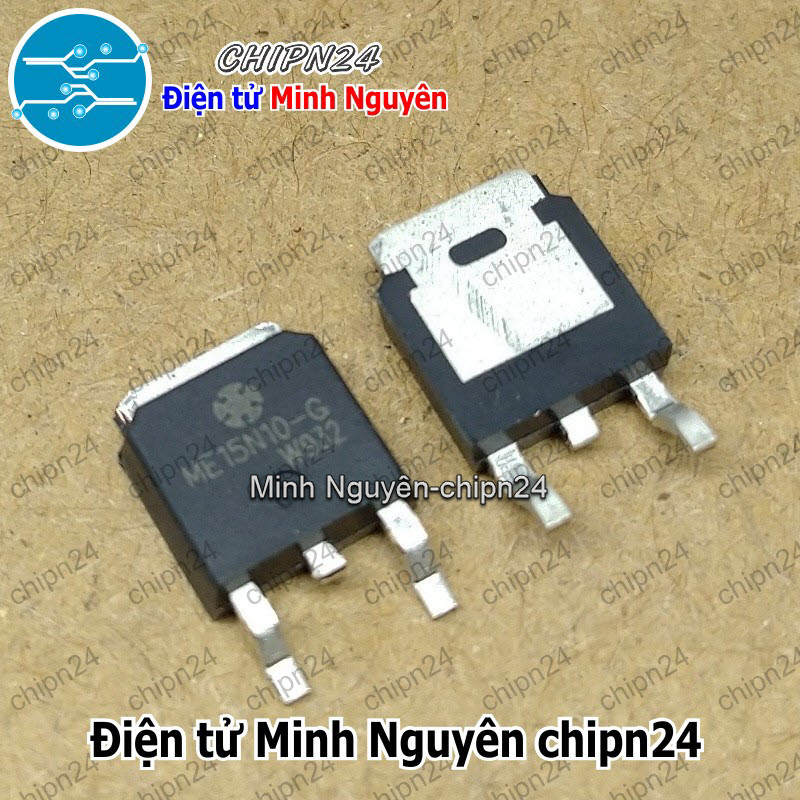 [2 con] (SOP) Mosfet Dán 15N10 TO-252 15A 100V Kênh N (SMD) (ME15N10 ME15N10-G) - HH004210