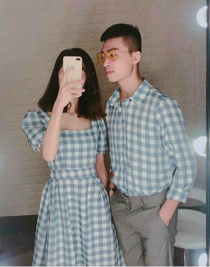 [HCM]ĐỒ ĐÔI TÌNH NHÂN-ÁO SƠ MI NAM VÀ ĐẦM NỮ  VẢI BAO ĐẸP CHUẨN SHOP NHIỀU MẪU MỚI