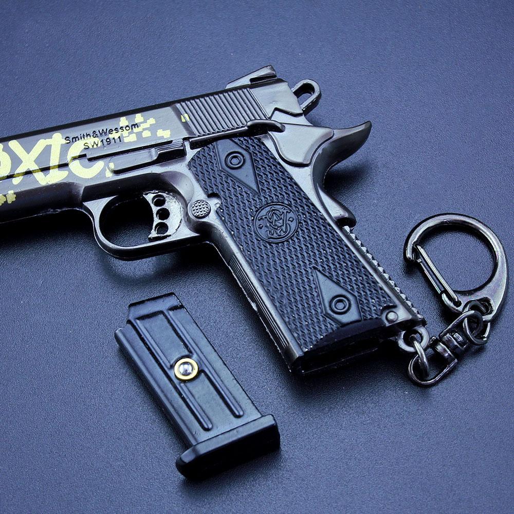 Móc Khóa PUBG Khẩu P1911 Skin Blackhawk