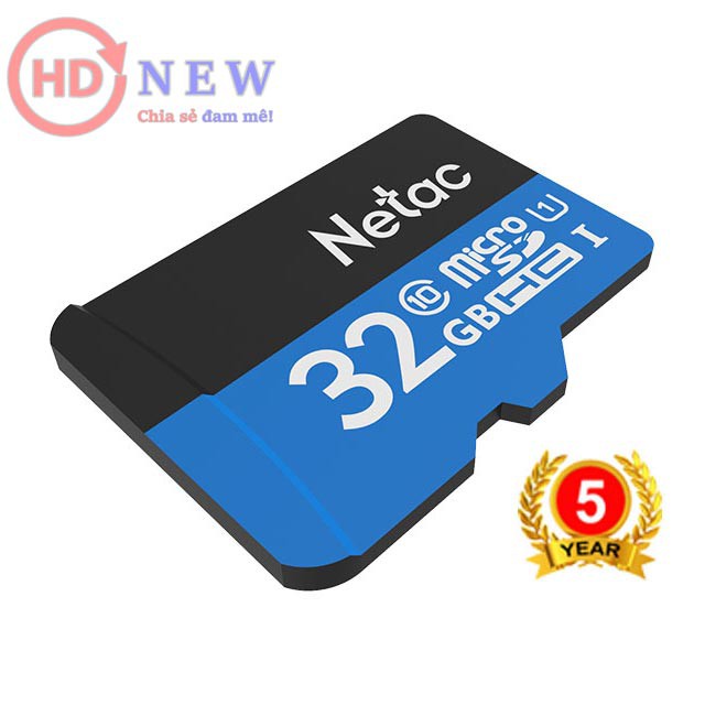 Thẻ nhớ Micro SD hiệu Netac dung lượng 32gb
