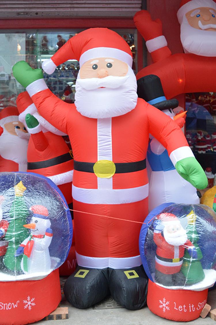 Mô hình ông già Noel bơm hơi