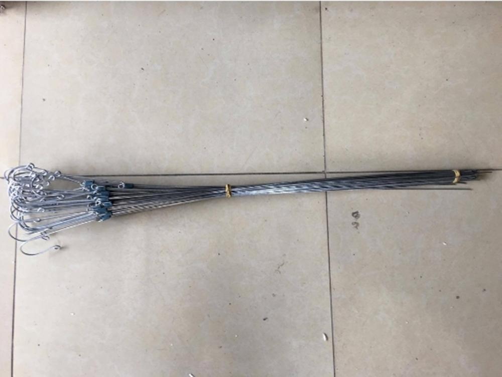5 móc kẽm ba dây dùng treo chậu hoa dài 70cm - Hàng chuẩn