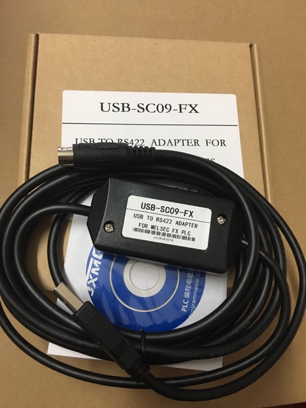 Cáp lập trình USB-SC09 cho PLC Mitsubishi FX/A