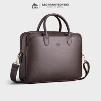 Cặp Công Sở Lata (Thời trang nam basic đựng vừa laptop 14 inch - Cặp da CA41)