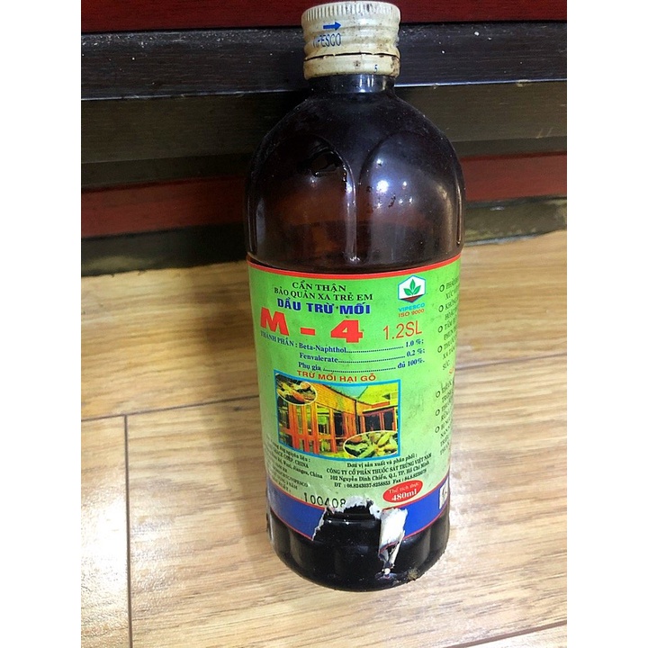 Thuốc trừ mối hại gỗ m4 480ml - diệt mối ăn gỗ đồ nội thất nhà cửa công trình