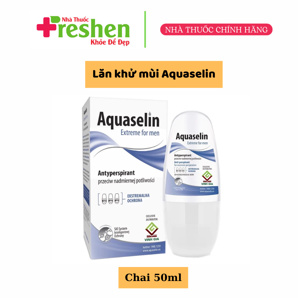 Aquaselin Extreme For Men - Lăn nách khử mùi hôi cho nam