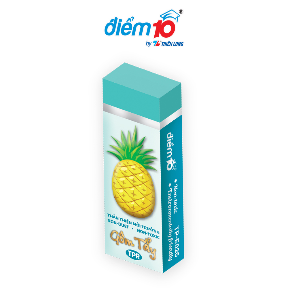 Gôm tẩy không độc hại Thiên Long Điểm 10 TP-E026
